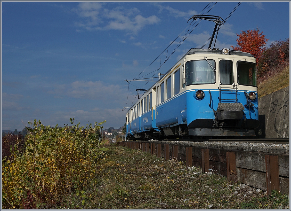 The MOB ABDe 8/8 4002 VAUD by Planchamp.
06.11.2018