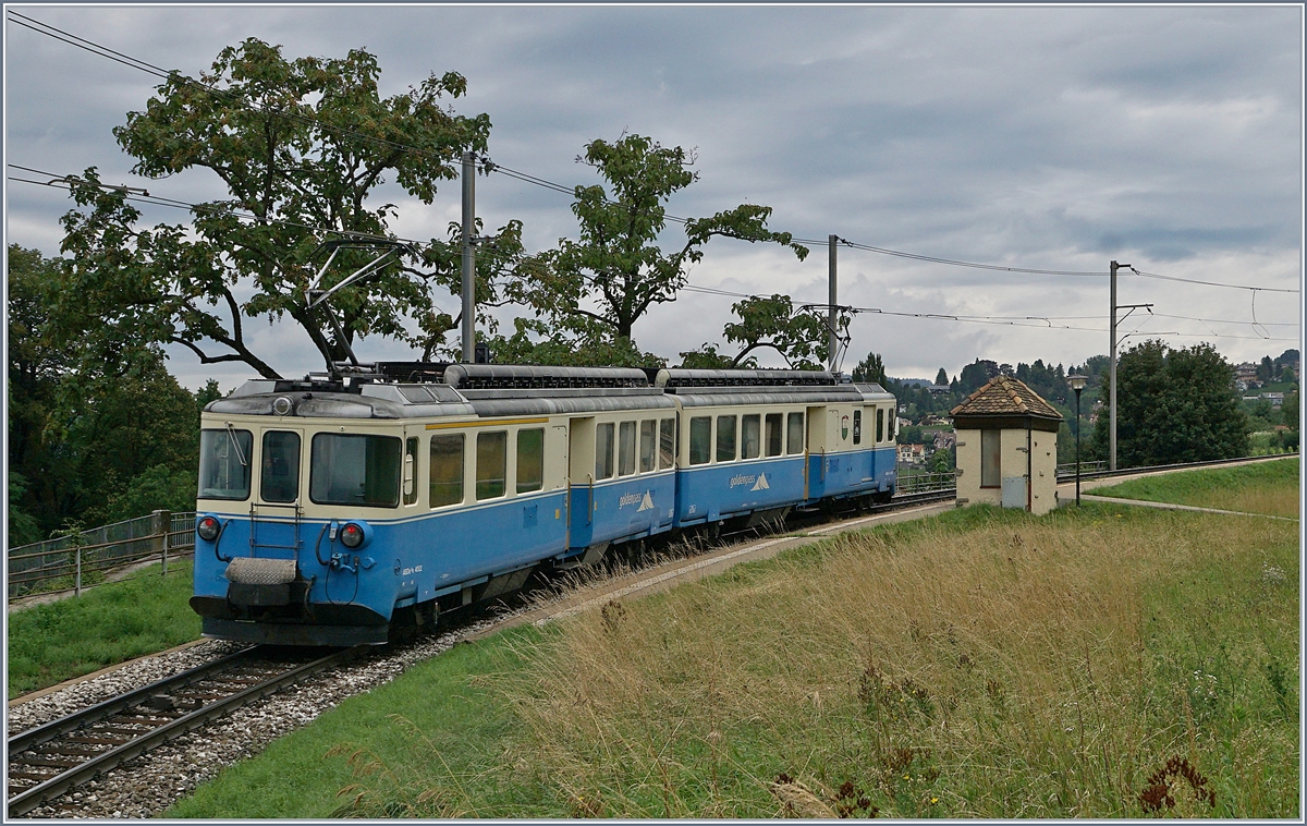 The MOB ABDe 8/8 4002 VAUD by Châtelard VD.

19.08.2019