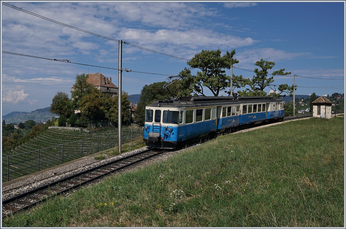 The MOB ABDe 8/8 4004 FRIBOURG by Châtelad VD. 

22.08.2018
