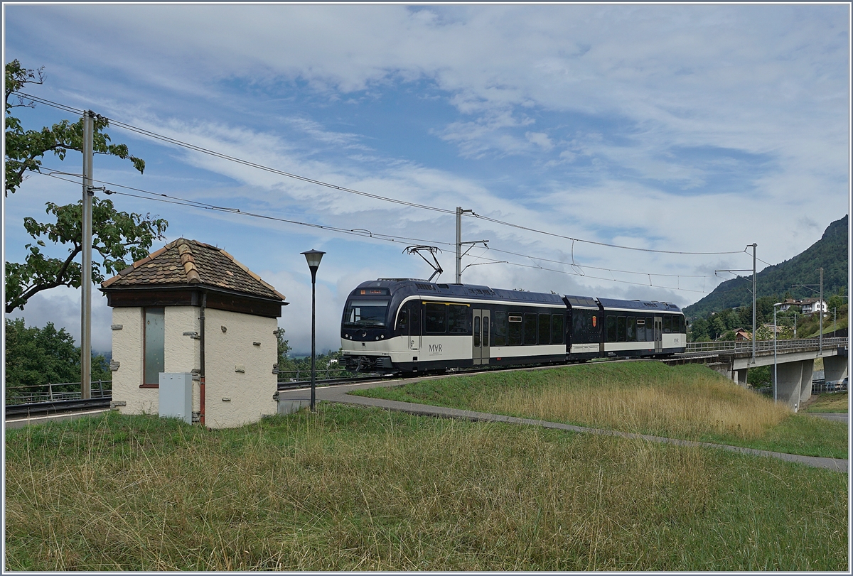 The MOB Abeh 2/6 7501 by Châtelard VD on the way to Les Avants.

12.08.2019