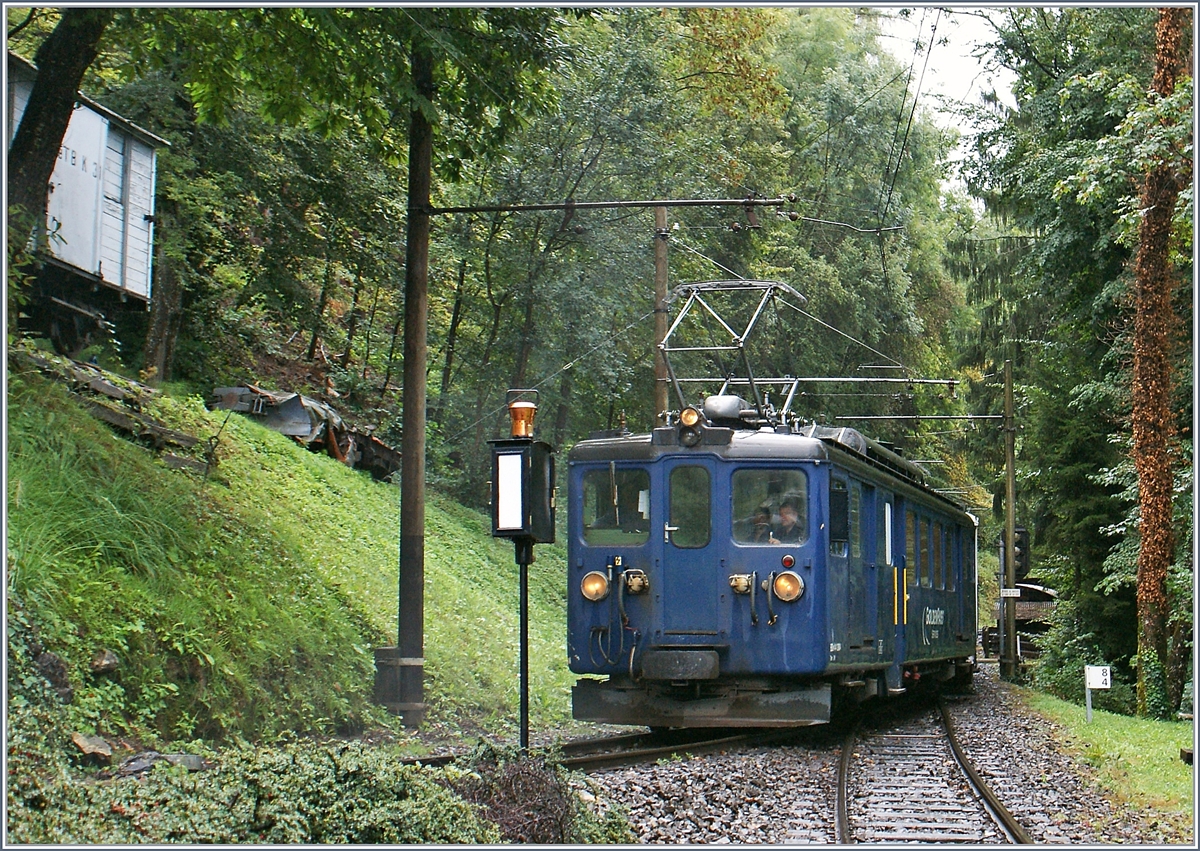 The MOB BDe 4/4 3004 in Chaulin.
17.09.2016