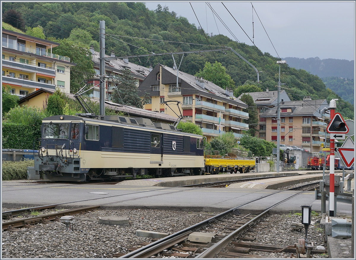 The MOB GDe 4/4 6004  Interlaken  in Chernex.

24.07.2020