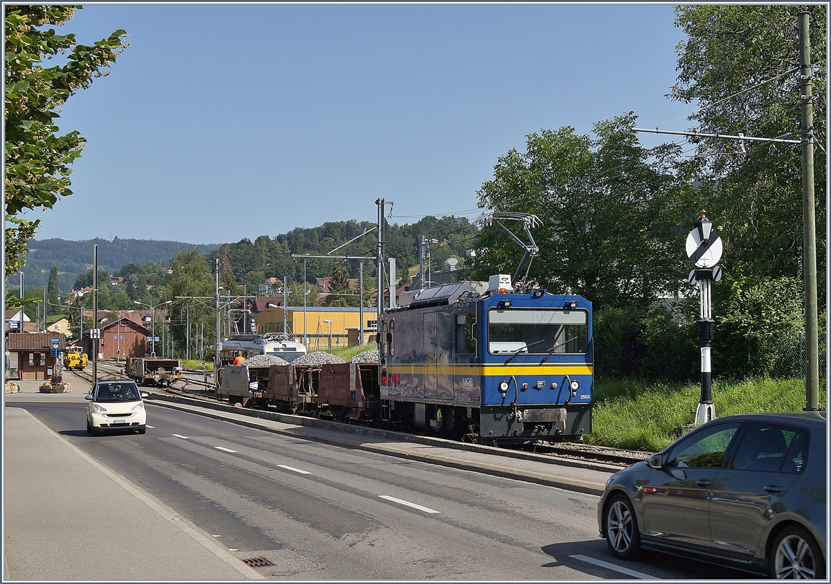 The MOB Gem 2/2 2503 in Blonay. 

27.06.2019