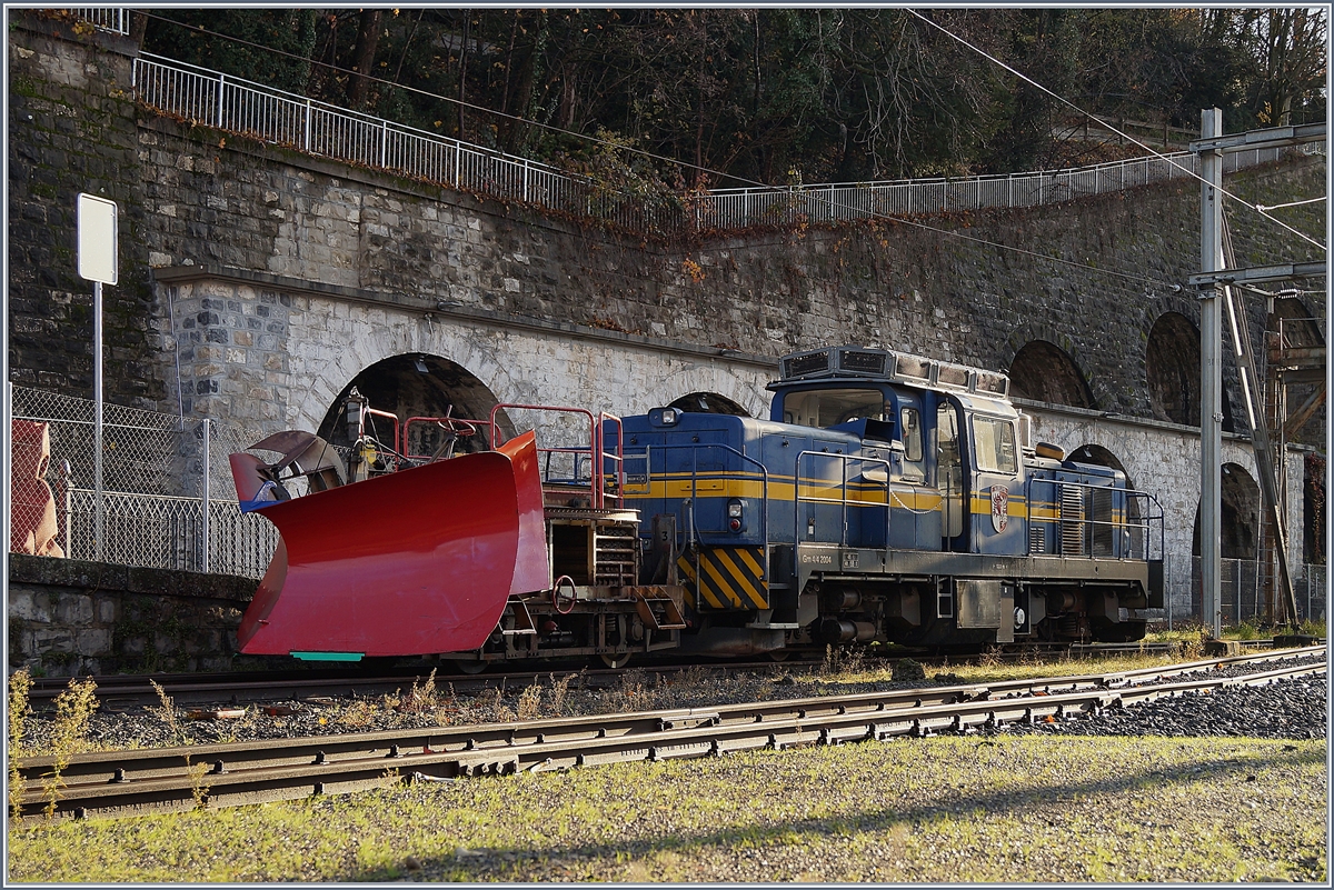 The MOB Gm 4/4 2004 ALBEUVE in Vevey.

30.11.2019