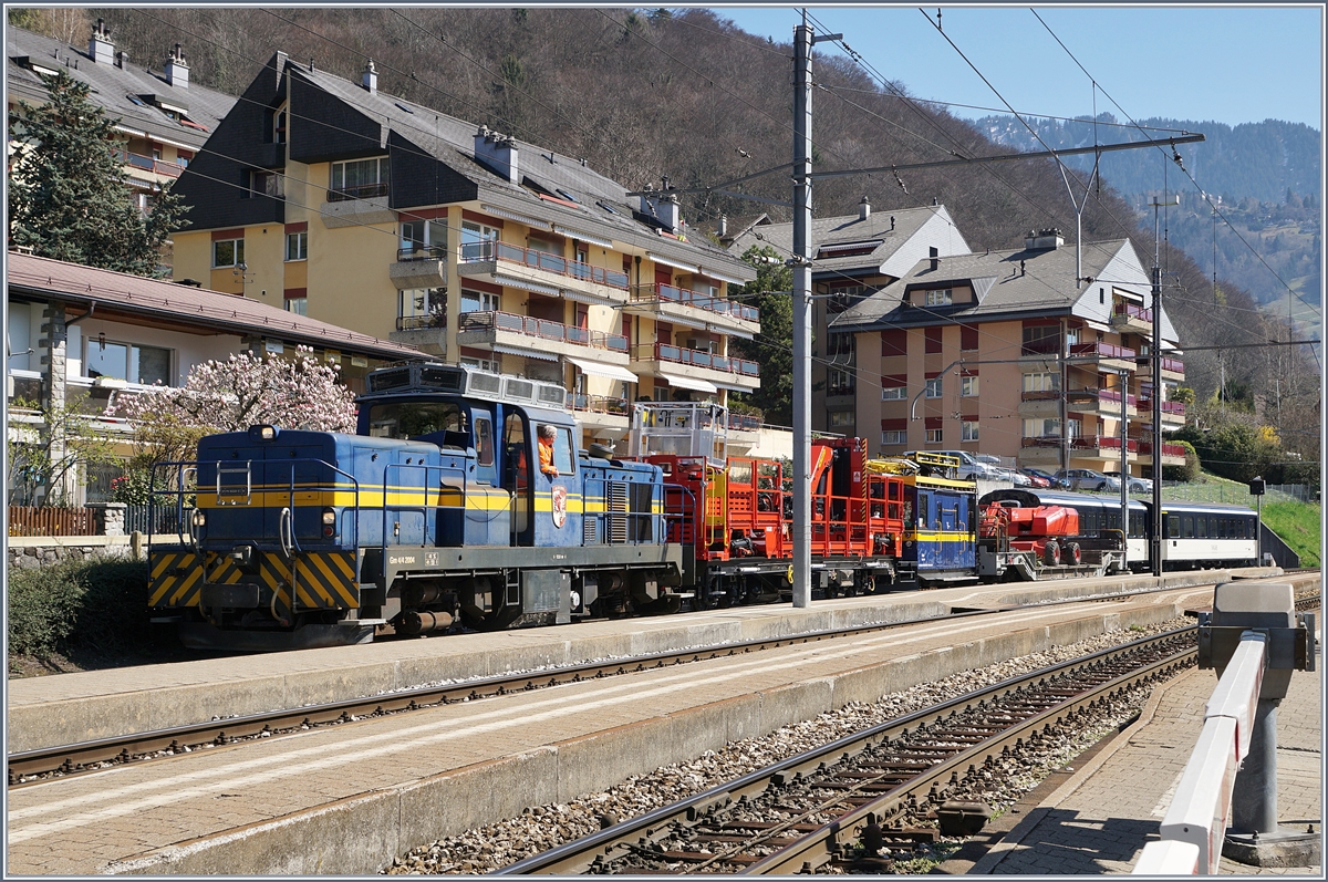 The MOB Gm 4/4 in Chernex.
27.03.2017