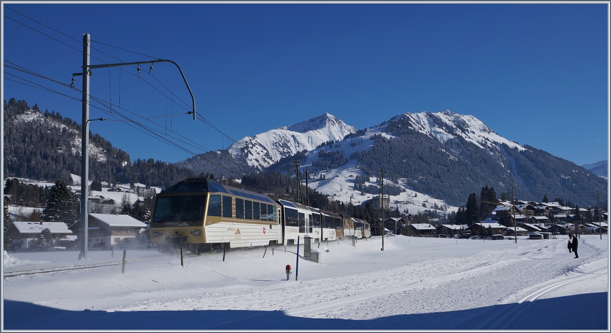 The MOB local tran 2224 by Gstaad,
19.01.2017