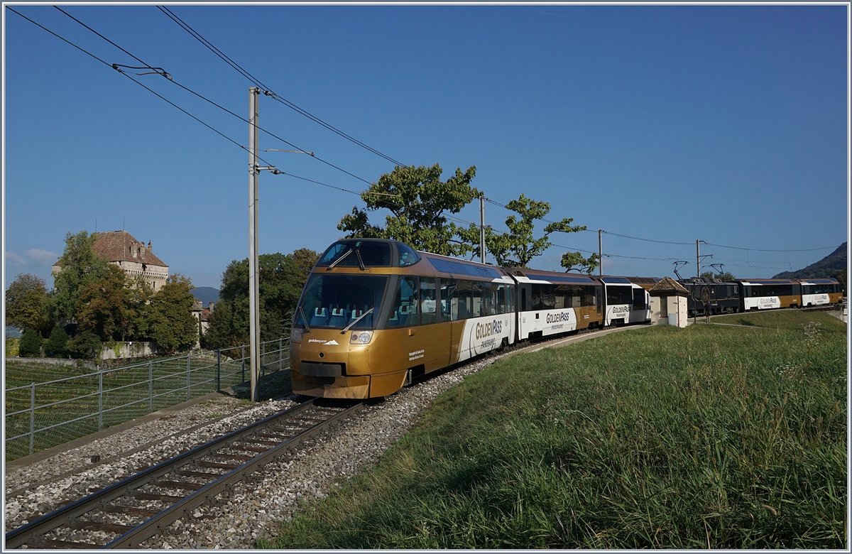 The MOB Panoramic Express from Montreux to Zweisimmen by Chatelad VD.
15.09.2018
