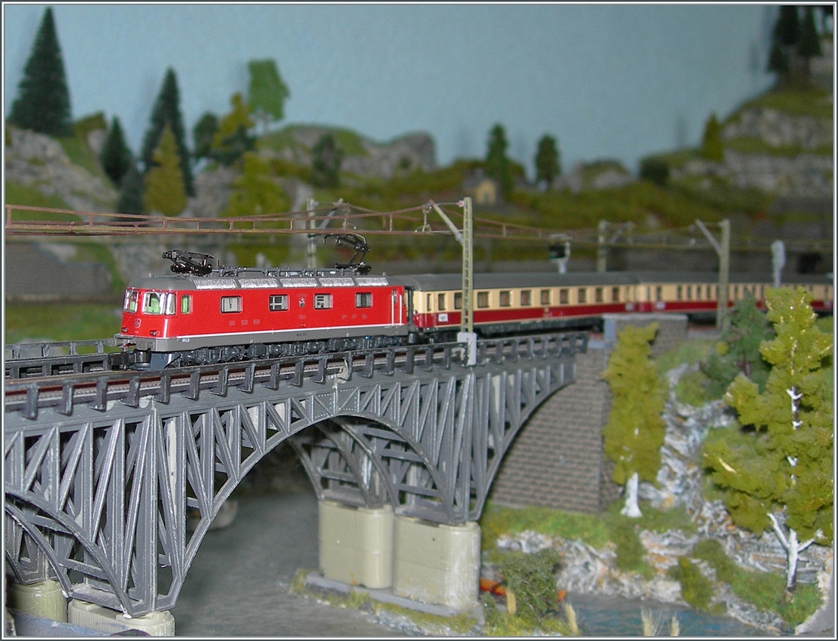 The new SBB Re 6/6 11666 Stein am Rhein from Märklin mini club sets new standards in operation and appearance! And I have a perfect locomotive for my EC  Mont-Blanc .

April 27, 2024