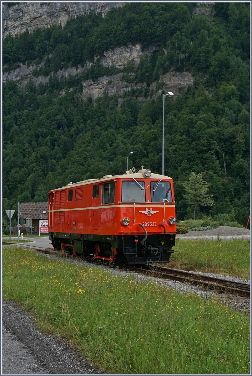 The ÖBB 2095.13 in Schwarzenberg Bf.
09.07.2017