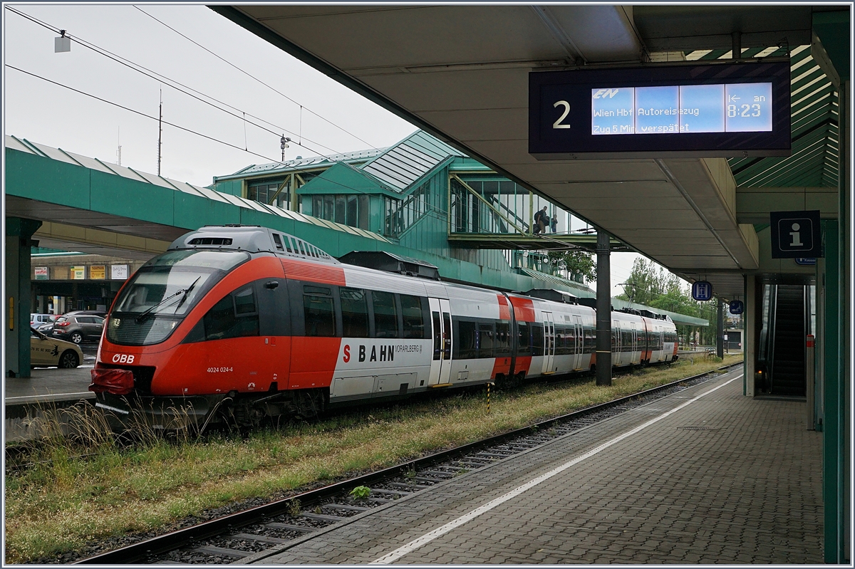 The ÖBB 4024 024-4 in Bregenz.
09.07.2017