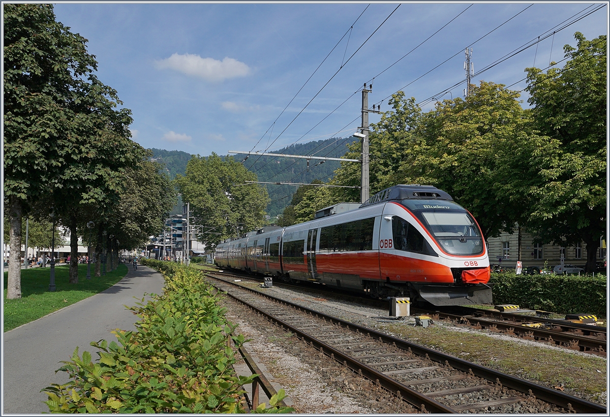 The ÖBB  cityjet  ET 4024 135-7 in Bregenz.

14. 09.2019