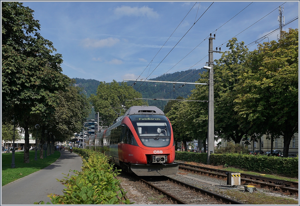 The ÖBB ET 4024 054-1 to Feldkirch in Bregenz.

14.09.2019