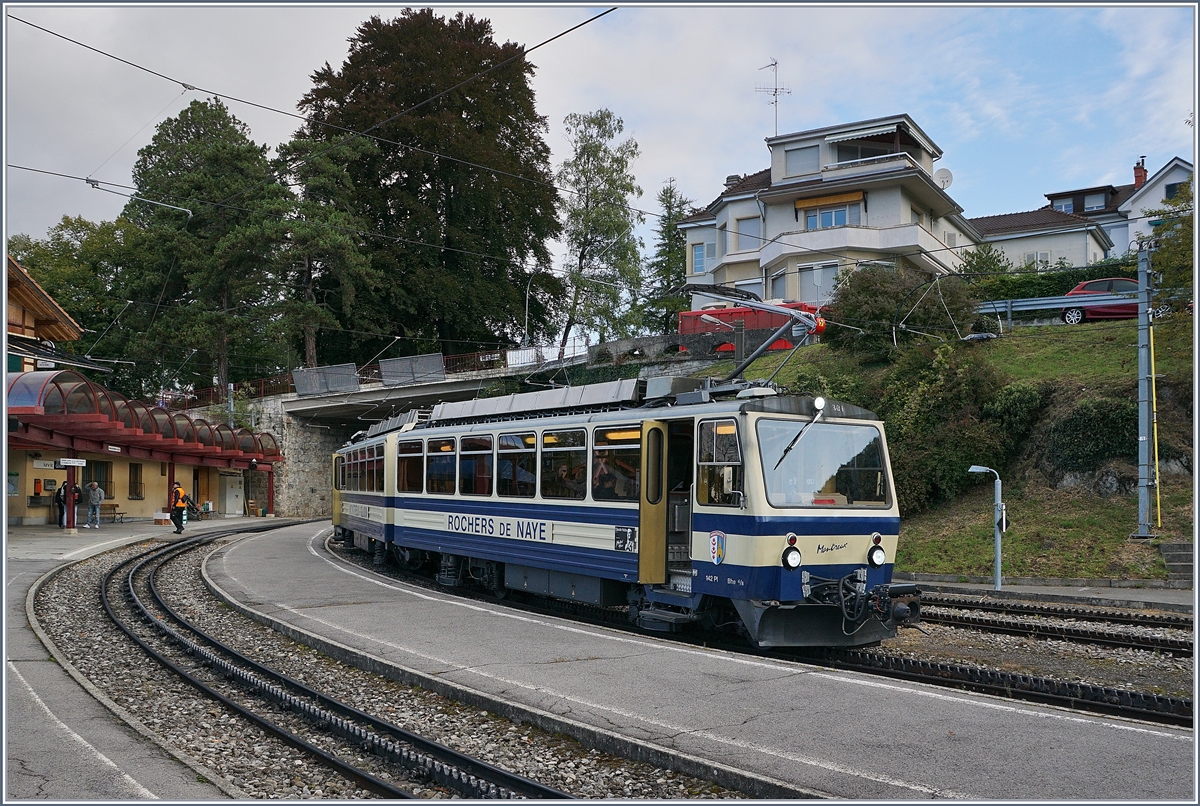 The Rochers de Naye Beh 4/8 in Glion.
16.09.2017