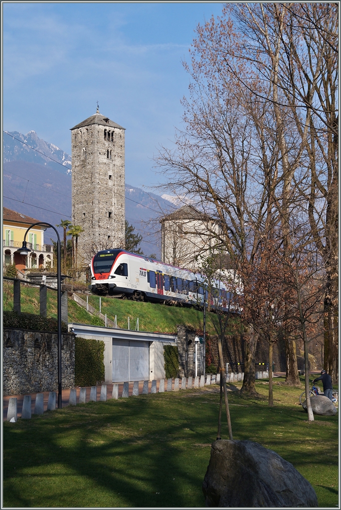 The SBB 524 109 by Muralto. 18.03.2014