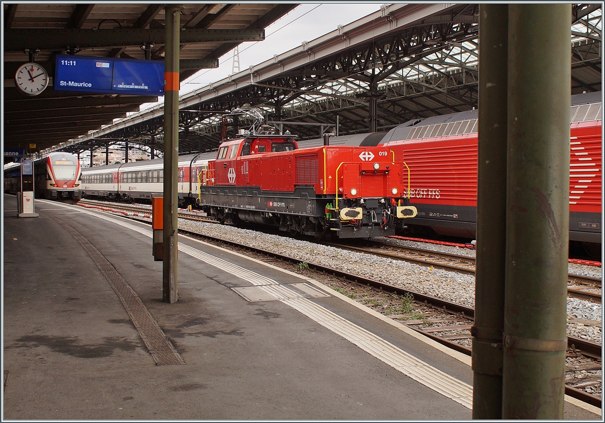 The SBB Aem 940 019 in Lausanne. 

20.01.2022