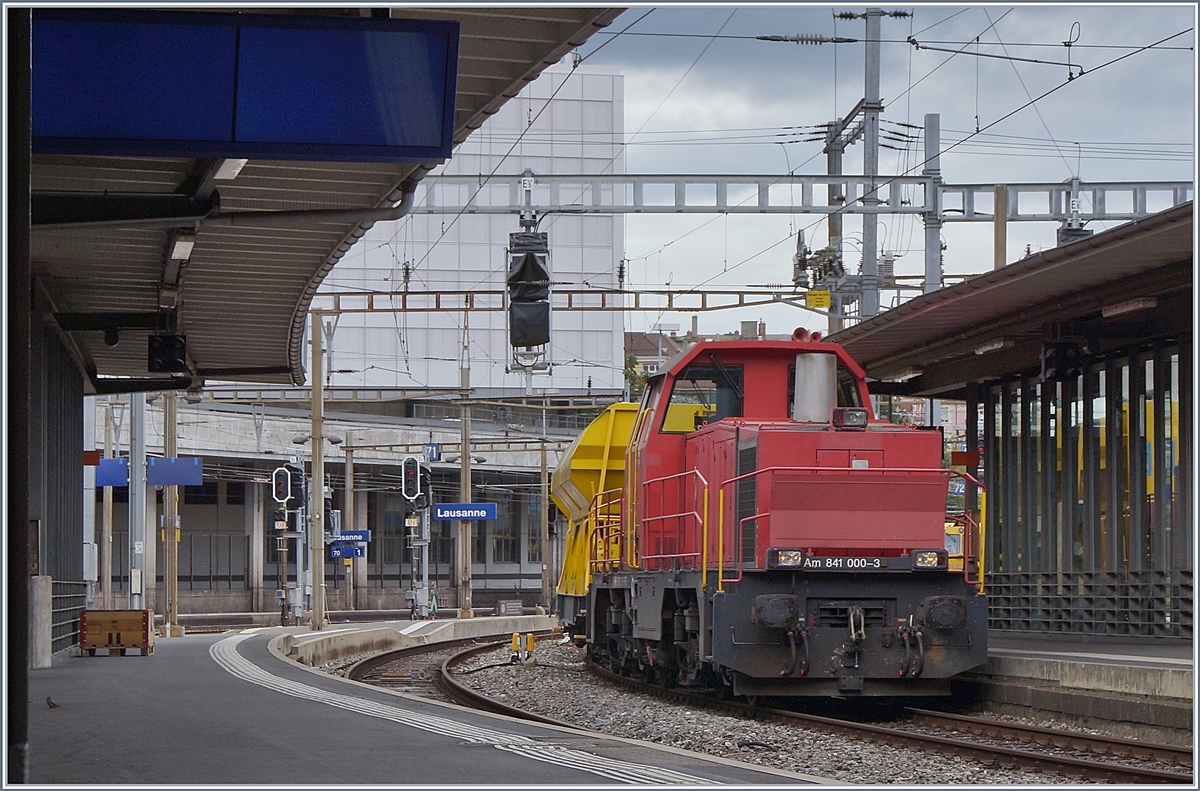 The SBB Am 841 000-3 in Lausanne.

08.09.2019