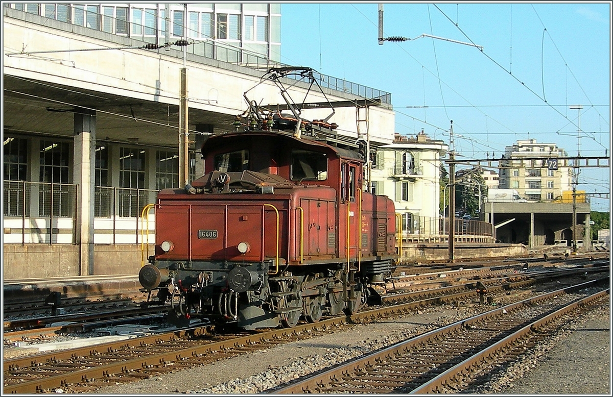 The SBB Ee 3/3 16406 in Lausanne.
07.10.2010    