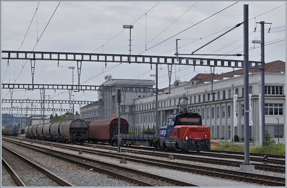 The SBB Eem 923 014-5 in Zofingen.
24.06.2018