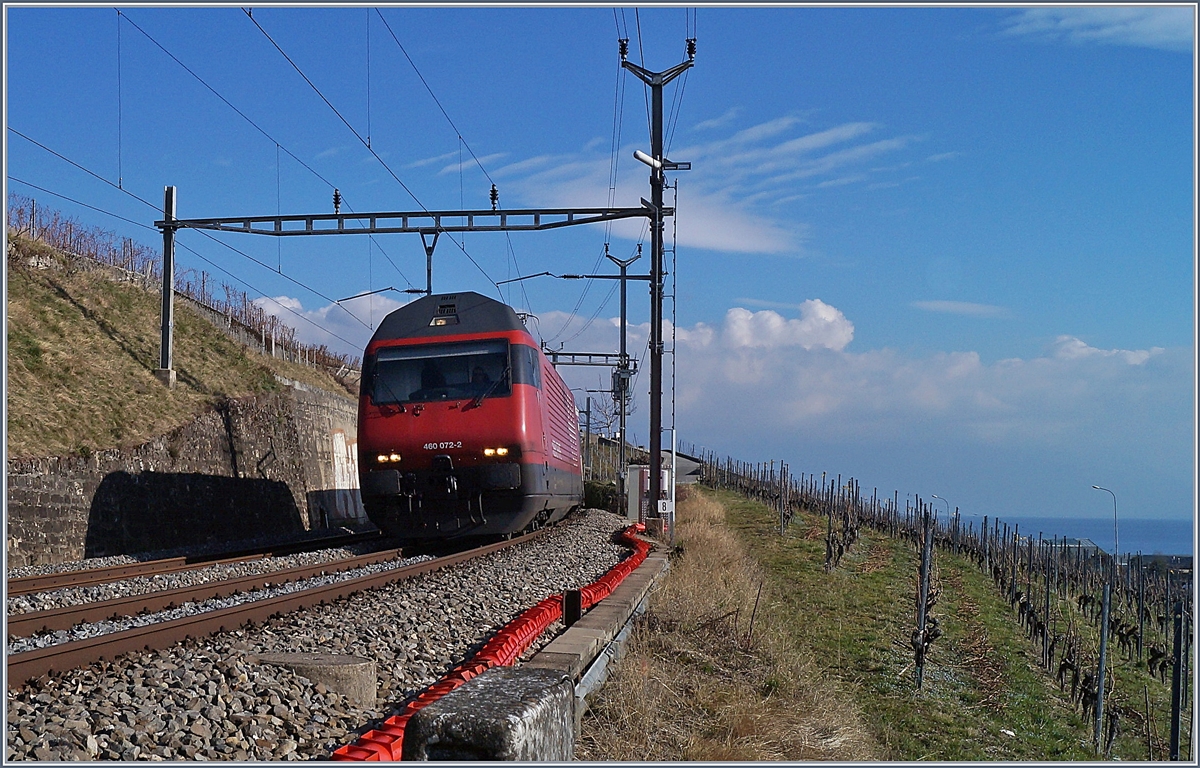 The SBB Re 460 072-2 by Cully.
20.2.2018