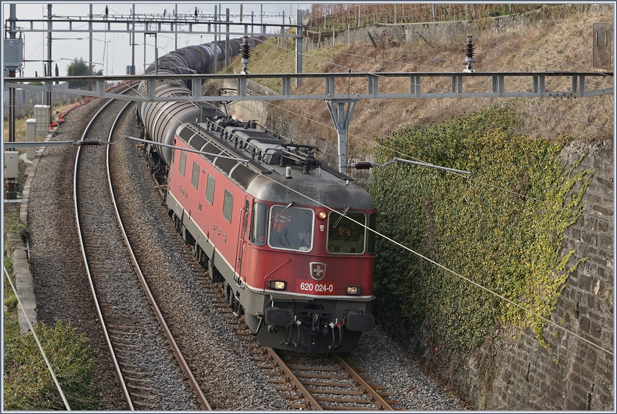 The SBB Re 620 024-0 by Cully.
30.01.2018