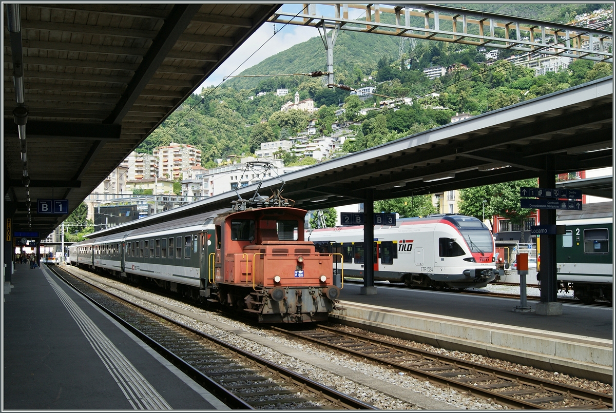 The SBB Te III 157 in Locarno.
21.06.2015