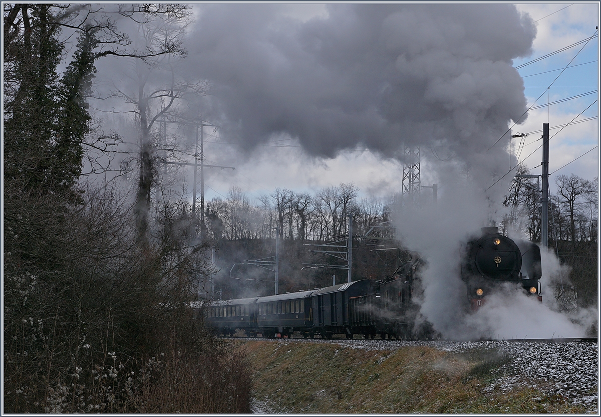 The SNCF 241-A-65 by Koblenz. 
09.12.2017