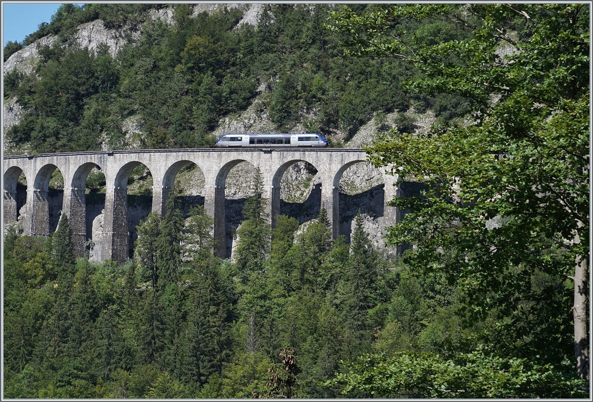The SNCF Since the area is heavily forested, it wasn't easy to find a suitable photo spot. But the route is so fascinating that I'm already looking forward to another visit and am already starting to find other photo spots.

August 10, 2021