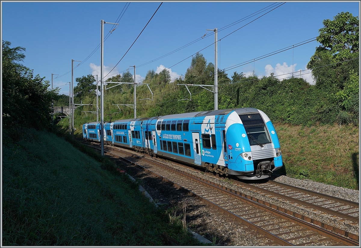 The SNCF Z 24317 on the way from Grenoble to Geneva between Russin and Satigny.

02.08.2021