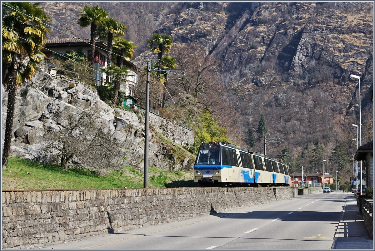 The SSIF Treno Panoramico by Ponte Brolla.
20.03.2018