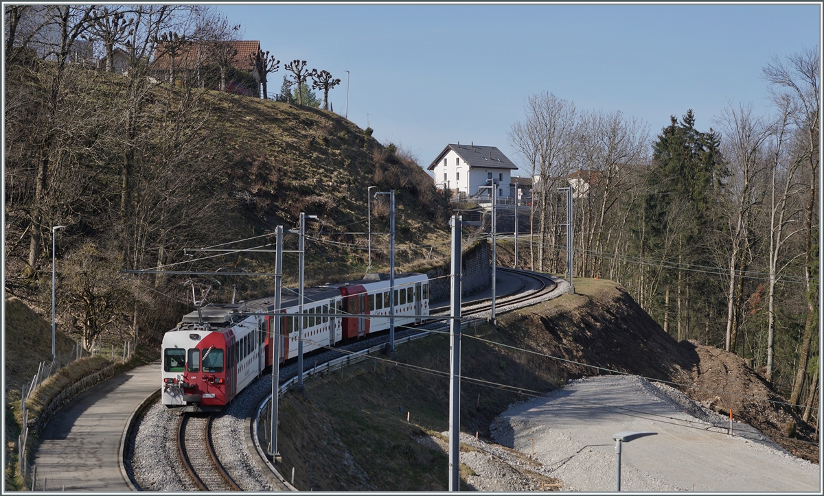 The TPF local train between Broc Village and Broc Fabrique. 

02.03.2021

