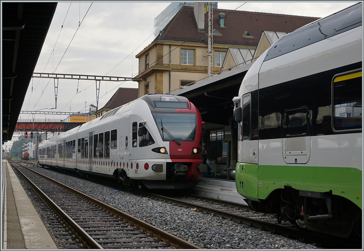 The TPF RABe 527 192 in Neuchâtel.

15.08.2021 