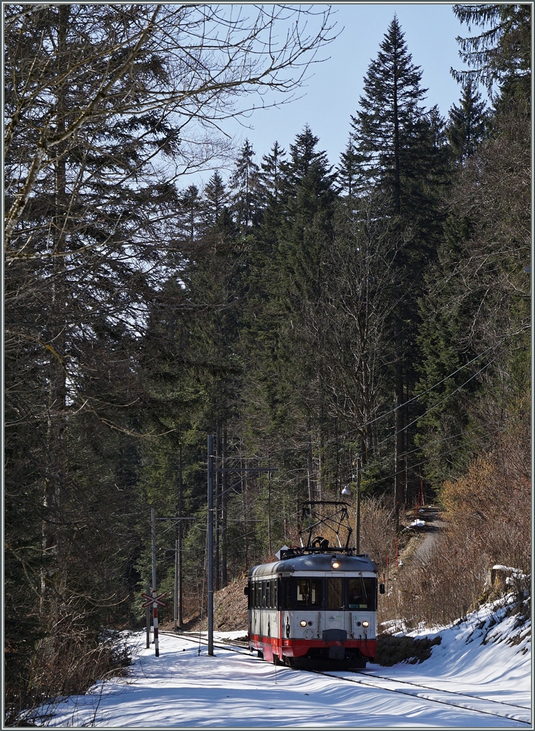 The transN BDe 4/4 N° by Les Frêtes.
18.03.2016