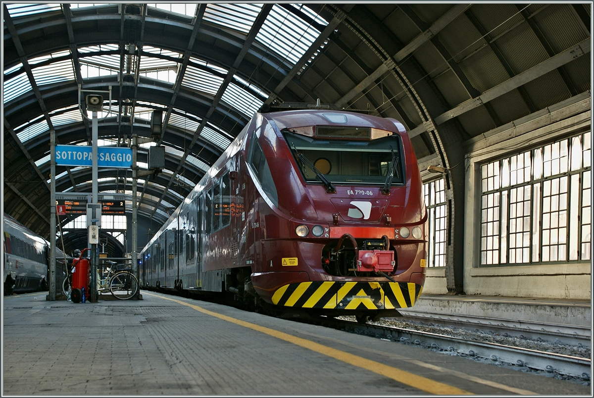 The  Trennord  Malpensa-Express in Milano Centrale. 
16.11.2013