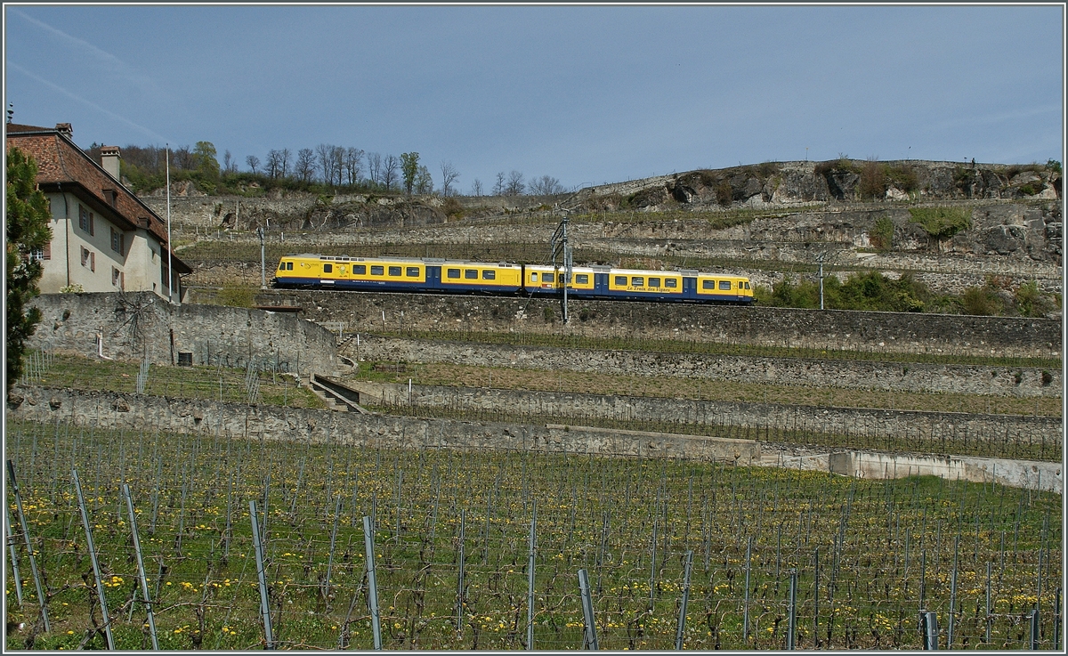 The Vine-Yard Train over St Saphorin.
23.04.2012