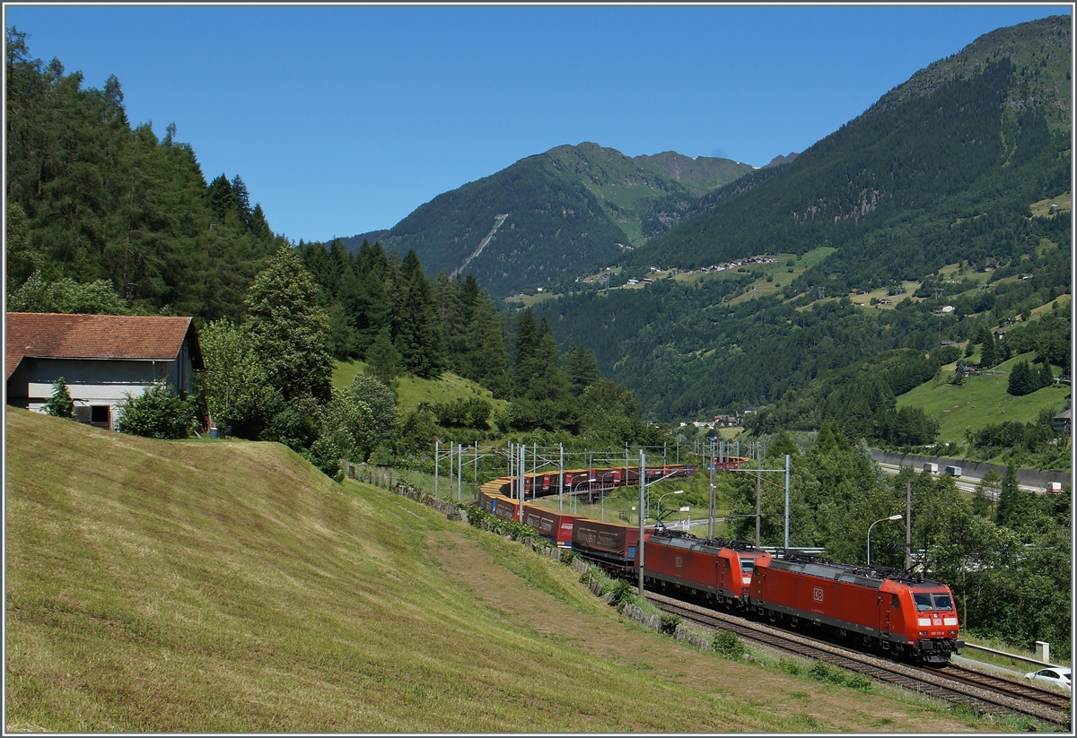 The Winner-Train near Faido. 
24.06.2015