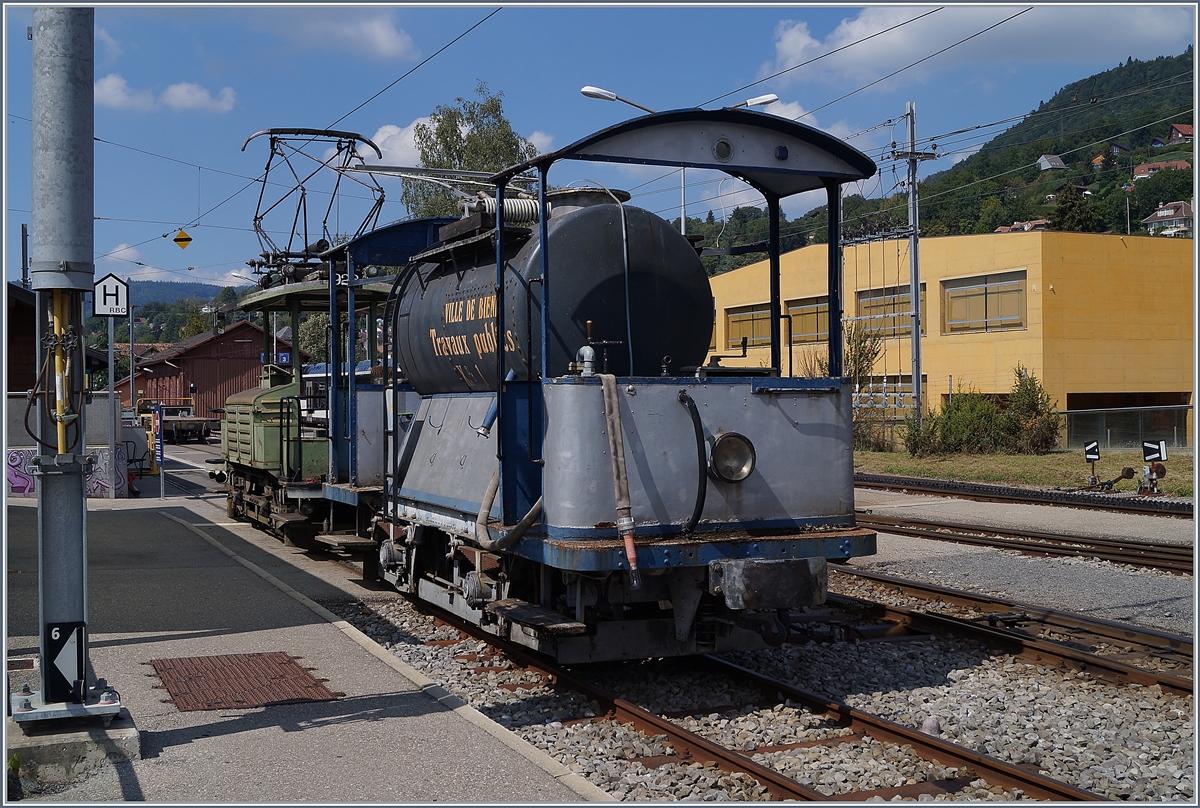 The Xe 2/2 N° 1 in Blonay.
19.08.2018