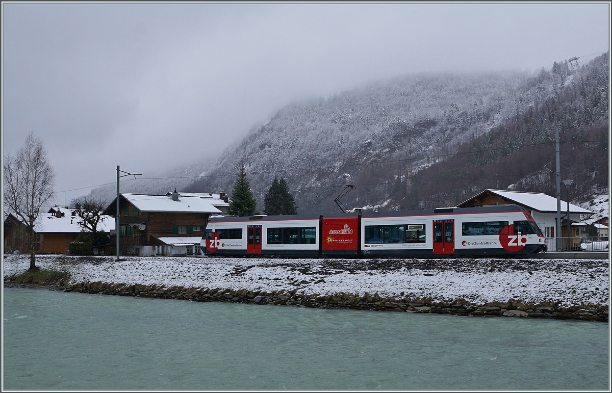 The ZB Be 125 013 (ex CEV Be 2/6 7004  Montreux) by the Station Aaresclucht West ont the way to Innertkirchen.

16.03.2021