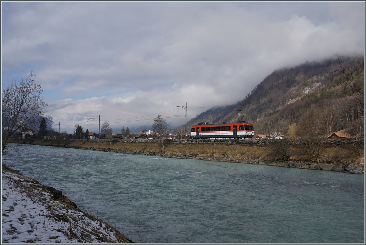 The Zentralbahn Be 125 008 by the Aareschlucht West Station.

17.02.2021