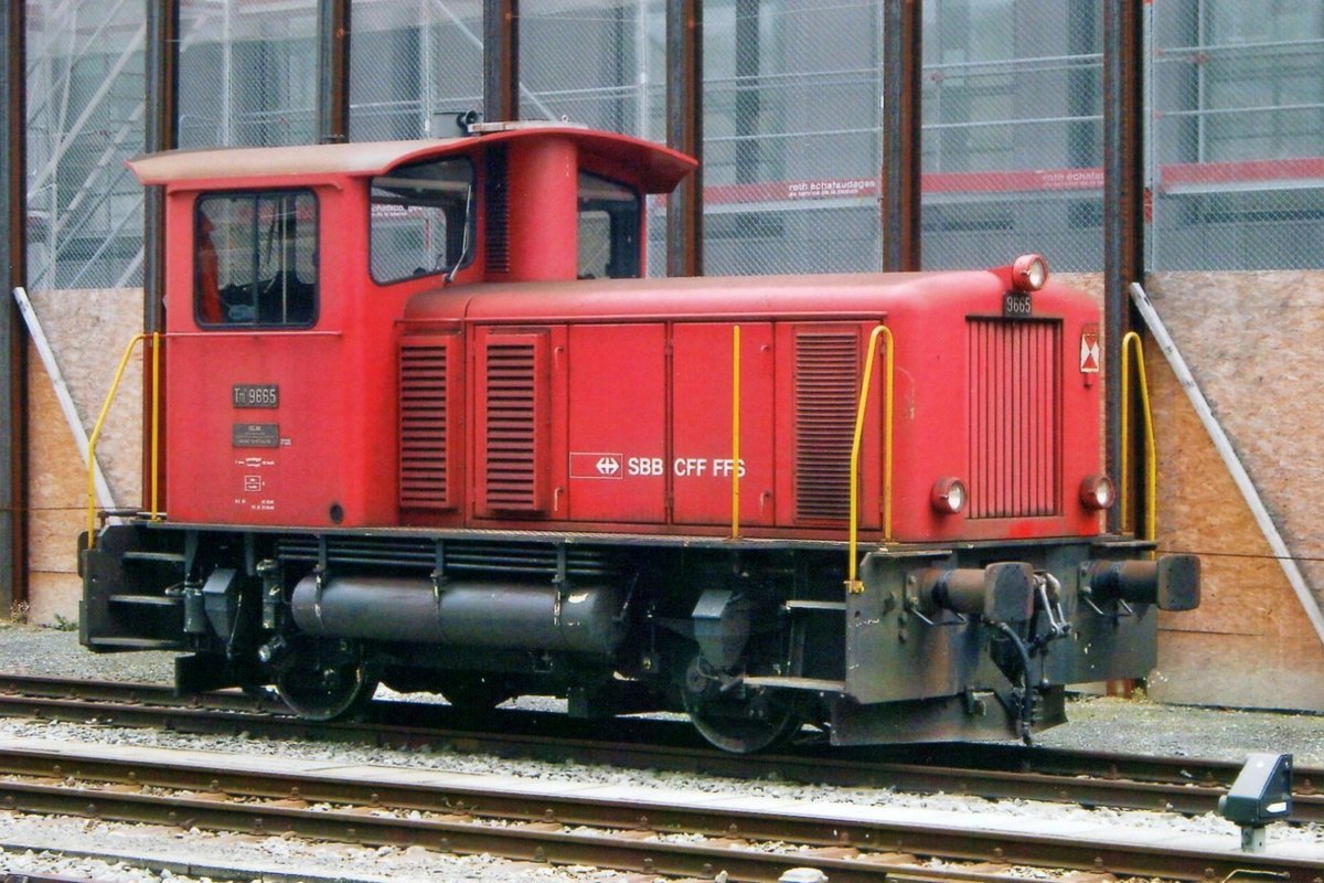 Tm 9556 stands in Neuchatel on 26 September 2010.