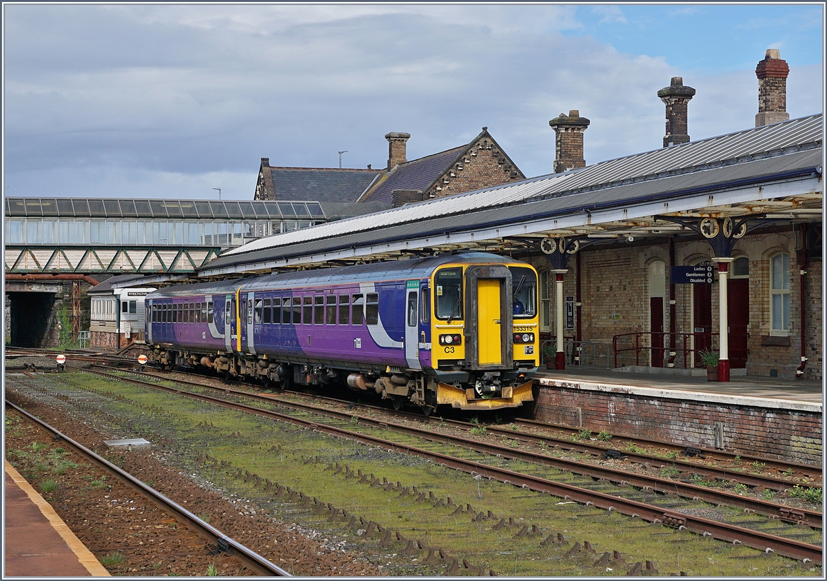 Two northern Class 153 in Workington.
26.04.2018