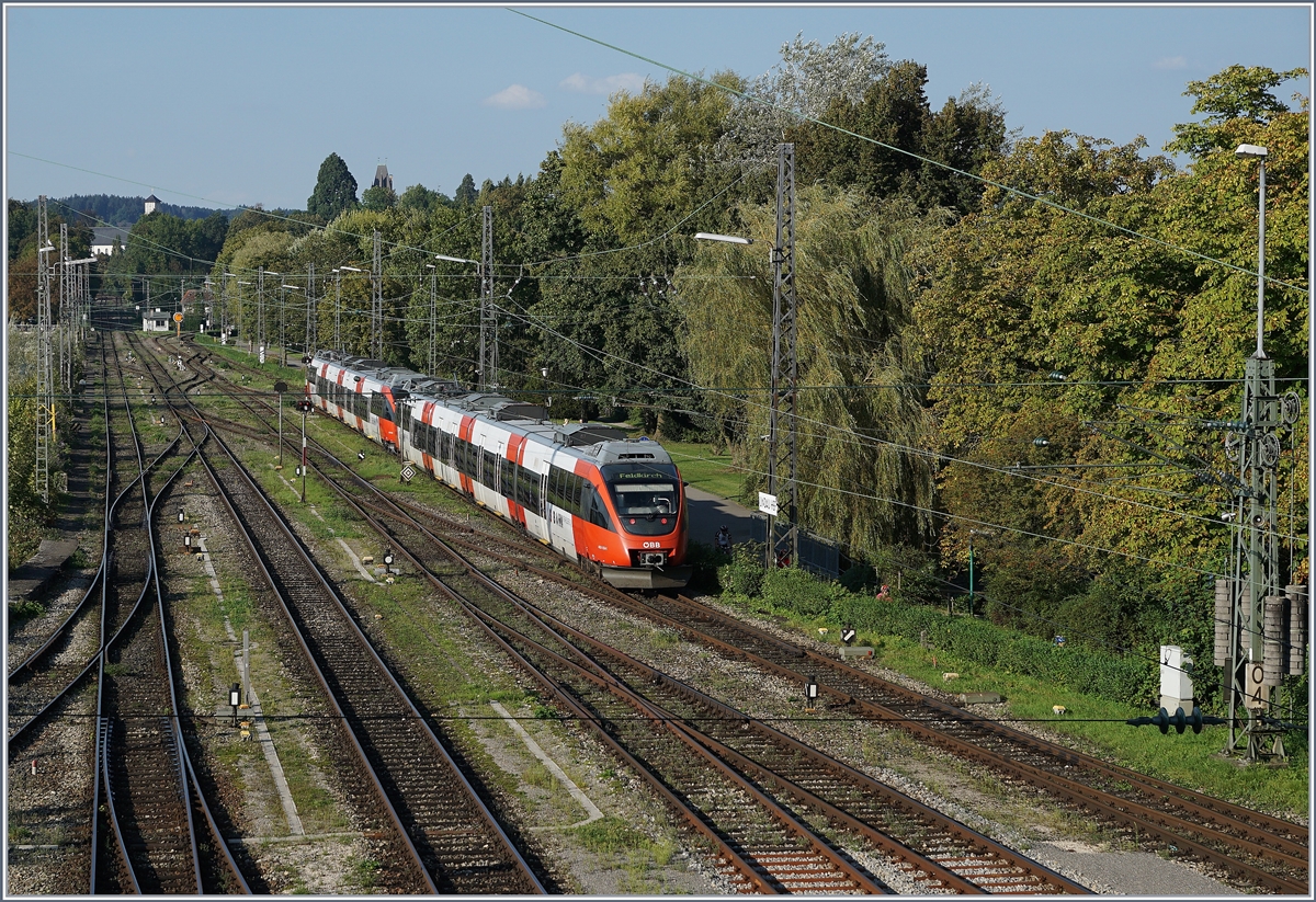 Two ÖBB ET 4024 in Lindau.
09.09.2016