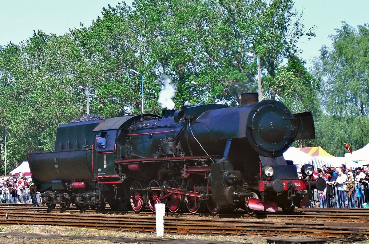Ty2-953 takes part in the loco parade at Wolsztyn on 30 April 2011.