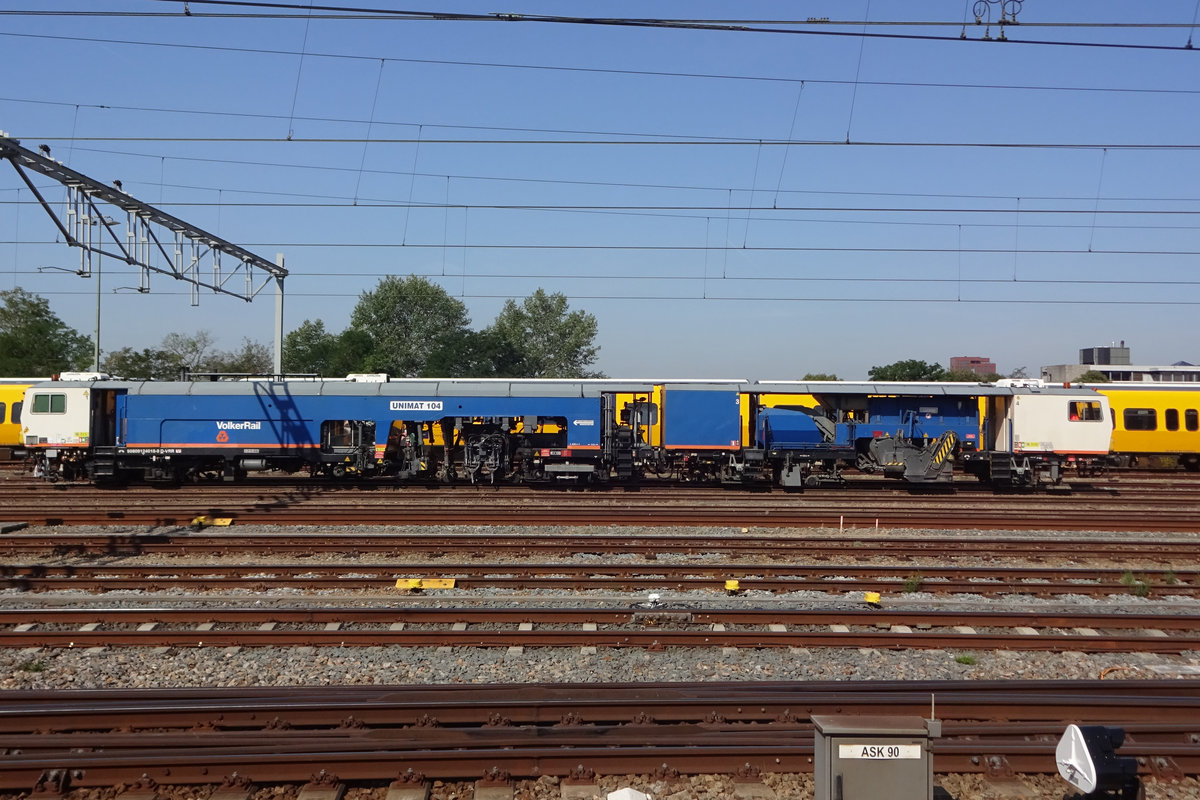UniMat 104 stands parked at Nijmegen on 22 August 2019.