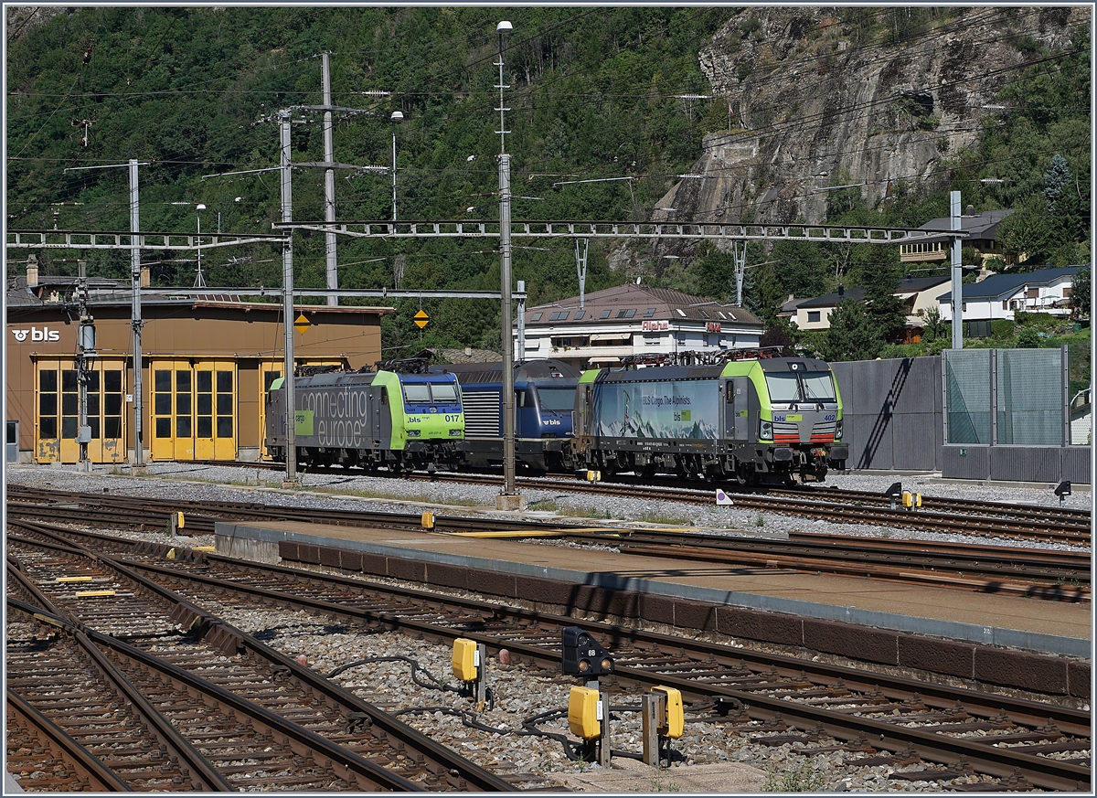 Weekendbreak for the BLS Re 475, 485 and 465 in Brig.
22.07.2017
