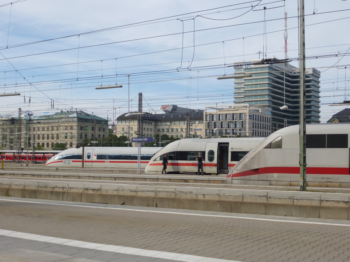 Which ICE do you want??? Munich main station on September 22nd in Munich main station.