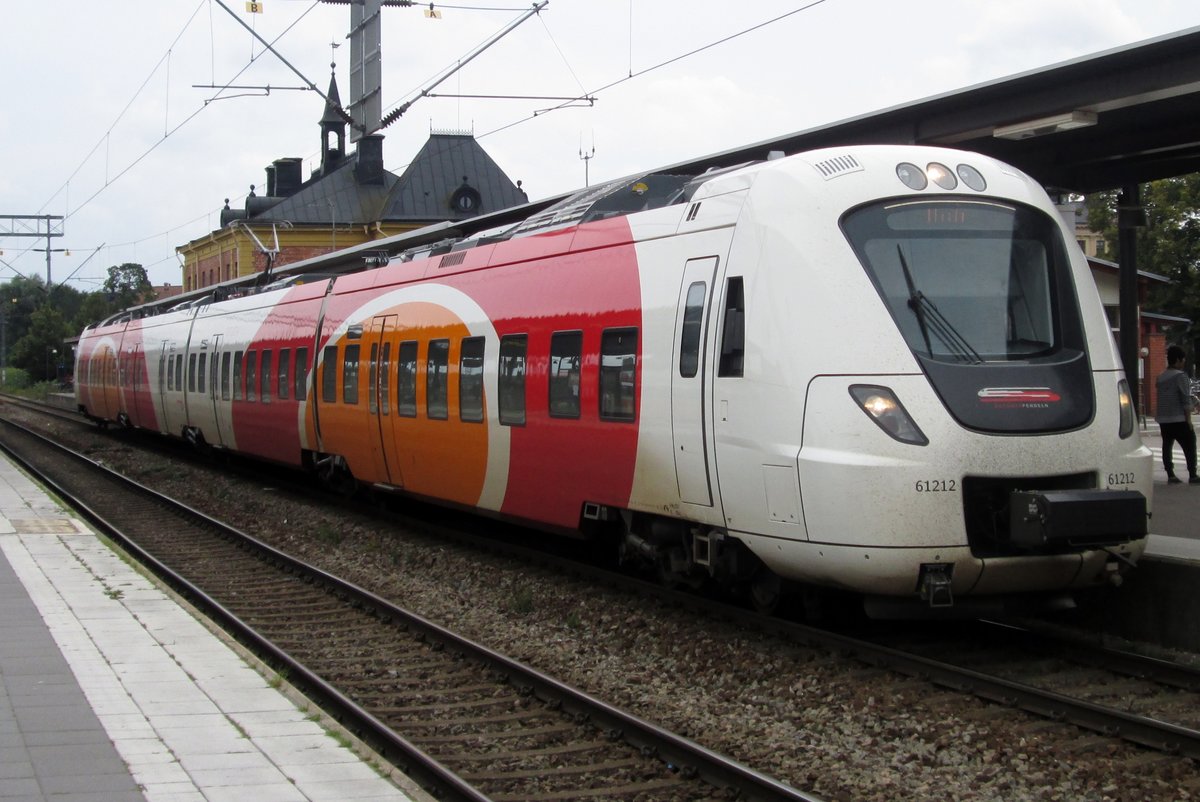 X-61212 stands in Linköping on 13 September 2015.