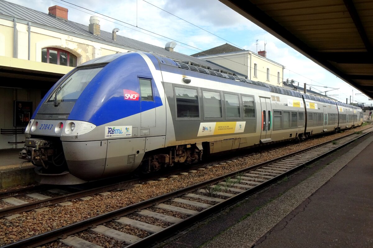 Z-27847 stands at Nevers on 17 September 2021.