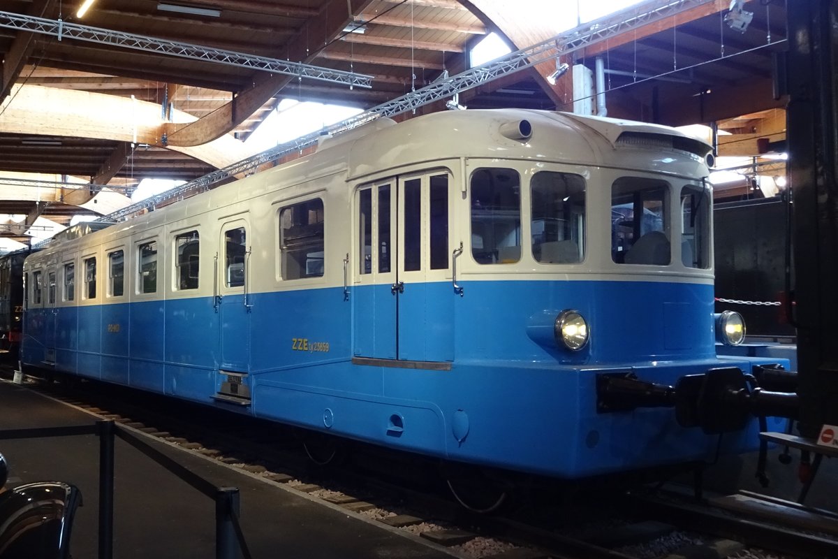 ZZ 23859 stands in the Cité du TRain in Mulhouse and was photographed on 30 May 2019. 