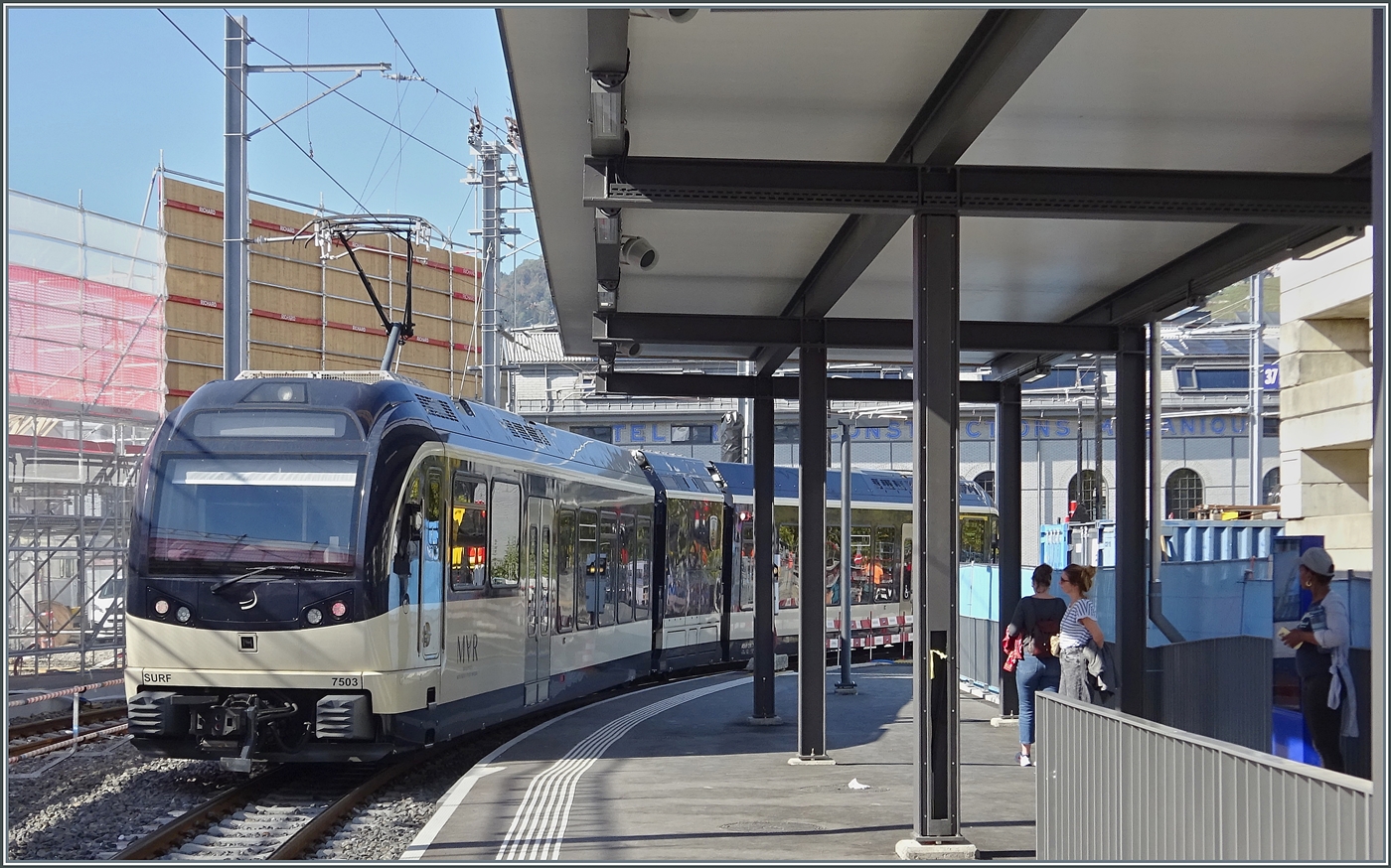 The CEV MVR ABeh 2/6 7503 arrives at Vevey with the ABeh 2/6 7505 and is now being taken out of service.

October 6, 2026