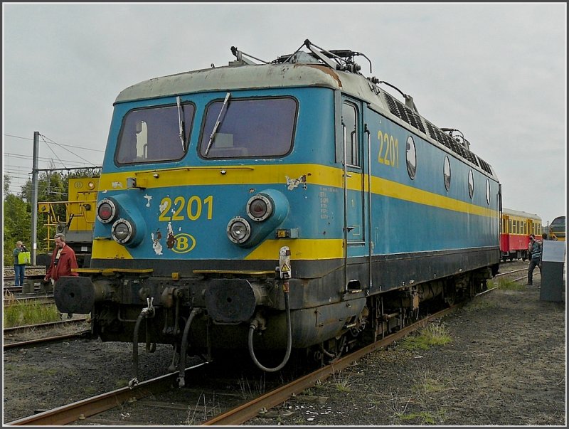 2201 photographed on September 12th at Saint Ghislain. This engine is the only one of this class, which will survive, it will be restored by the PFT-TPS.